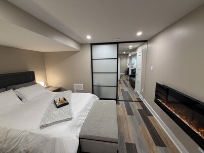 Brand New Luxury Entire Private Suite, Open Concept Retreat, close to everything