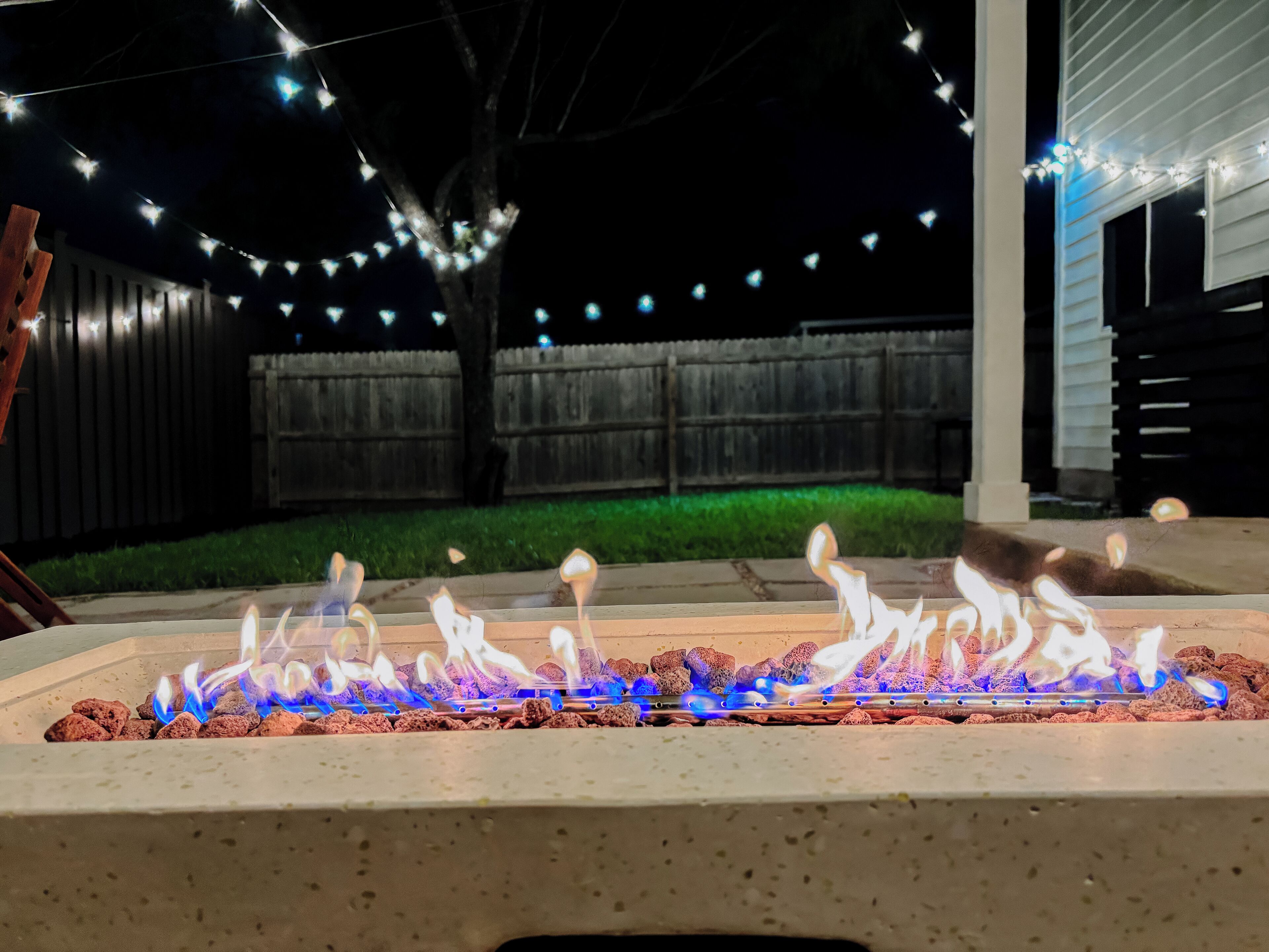 Enceinte de l’hébergement