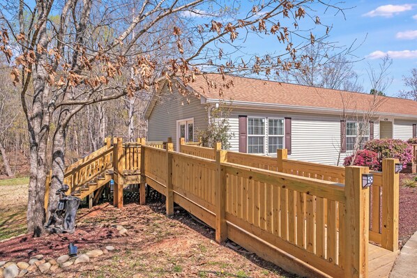 Enceinte de l’hébergement