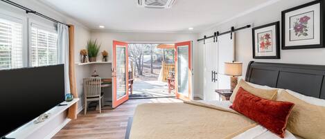 1 dormitorio, tabla de planchar con plancha, wifi gratis y ropa de cama