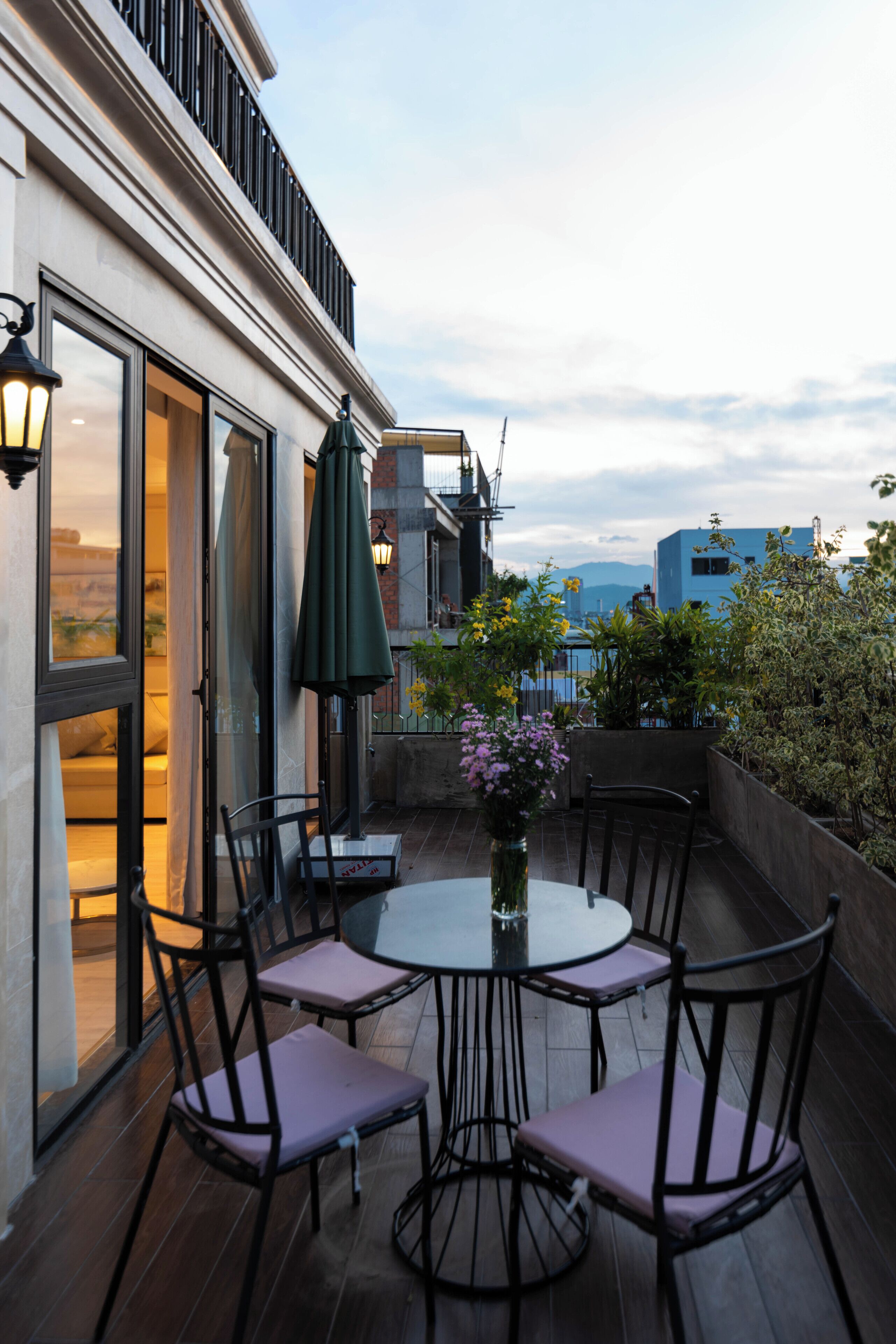 特色頂層客房, 2 間臥室, 露台, 部分海景 | 客房景觀