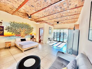 WiFi, bed sheets - Spacious Studio Suite with Outdoor Salt Water Pool (Ajijic)
