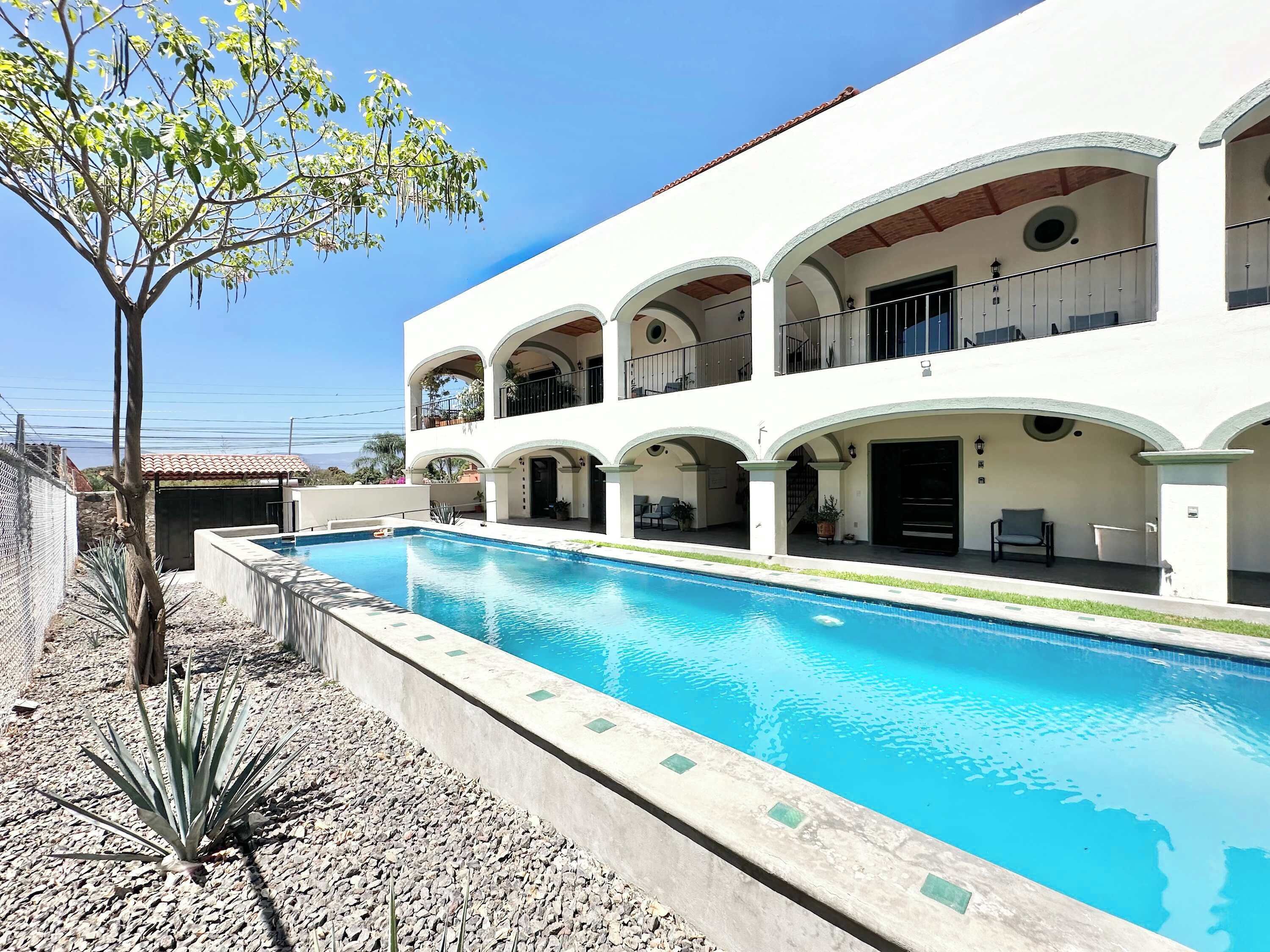 We have longest pool in the Ajijic town