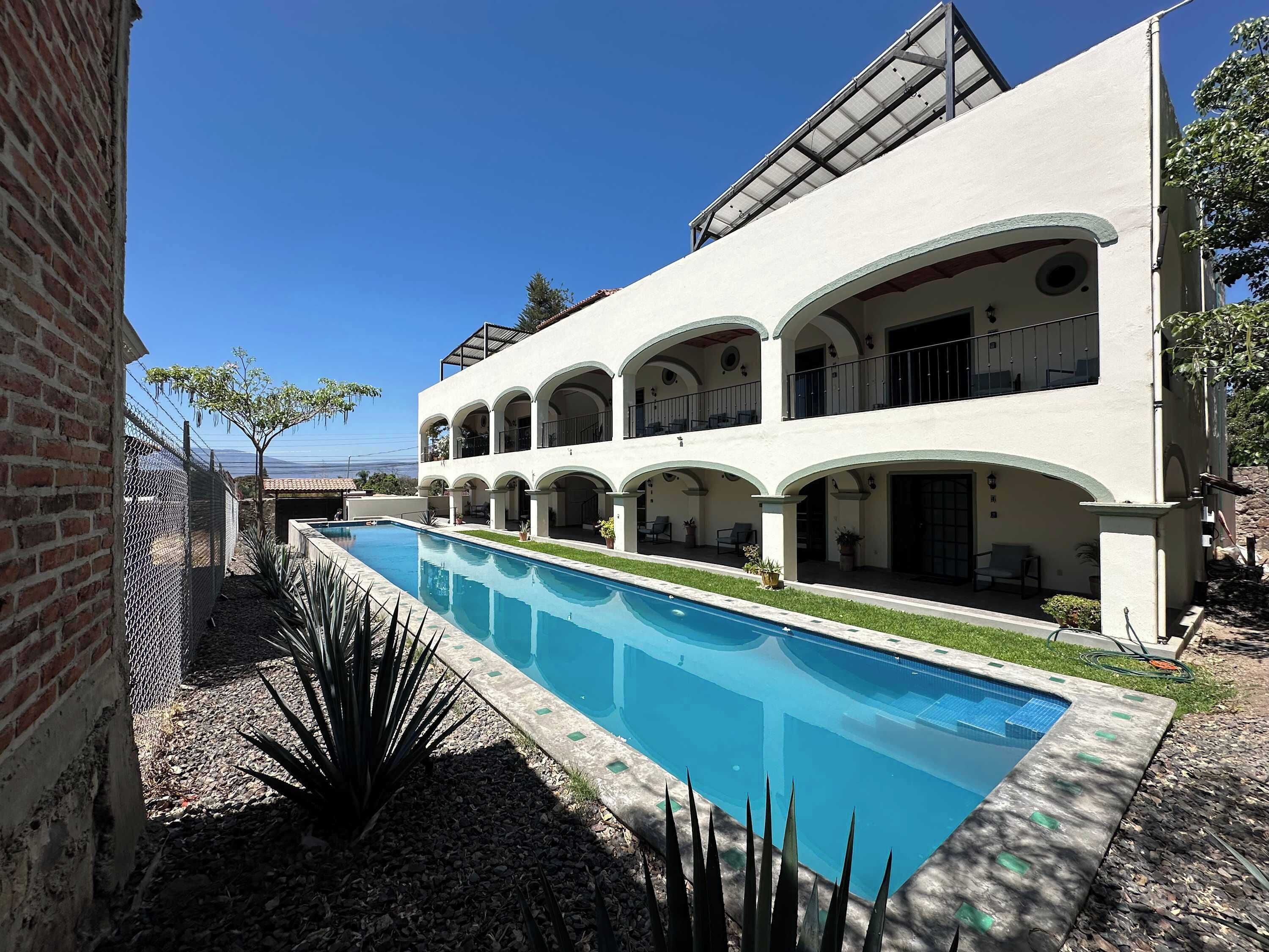 We have longest pool in the Ajijic town