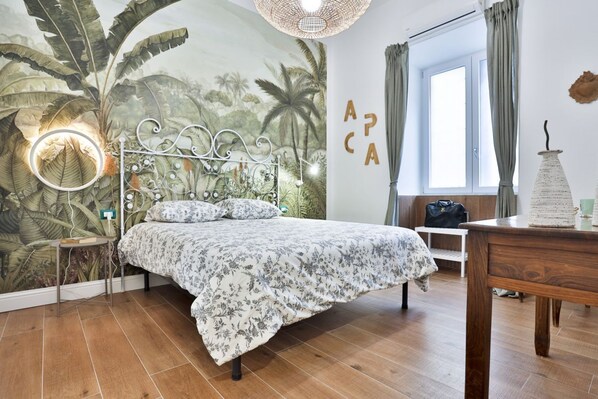 2 chambres, fer et planche Ă repasser, Wi-Fi, draps fournis