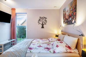 1 chambre, fer et planche à repasser, Wi-Fi gratuit, draps fournis