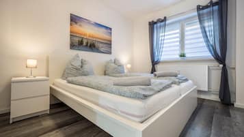 2 Schlafzimmer, kostenloses WLAN, BettwÀsche