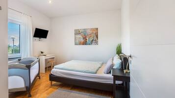 2 soveværelser, strygejern/strygebræt, gratis Wi-Fi, sengetøj