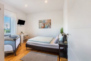 2 soveværelser, strygejern/strygebræt, gratis Wi-Fi, sengetøj