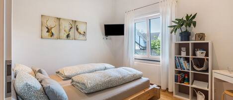 2 soveværelser, strygejern/strygebræt, gratis Wi-Fi, sengetøj