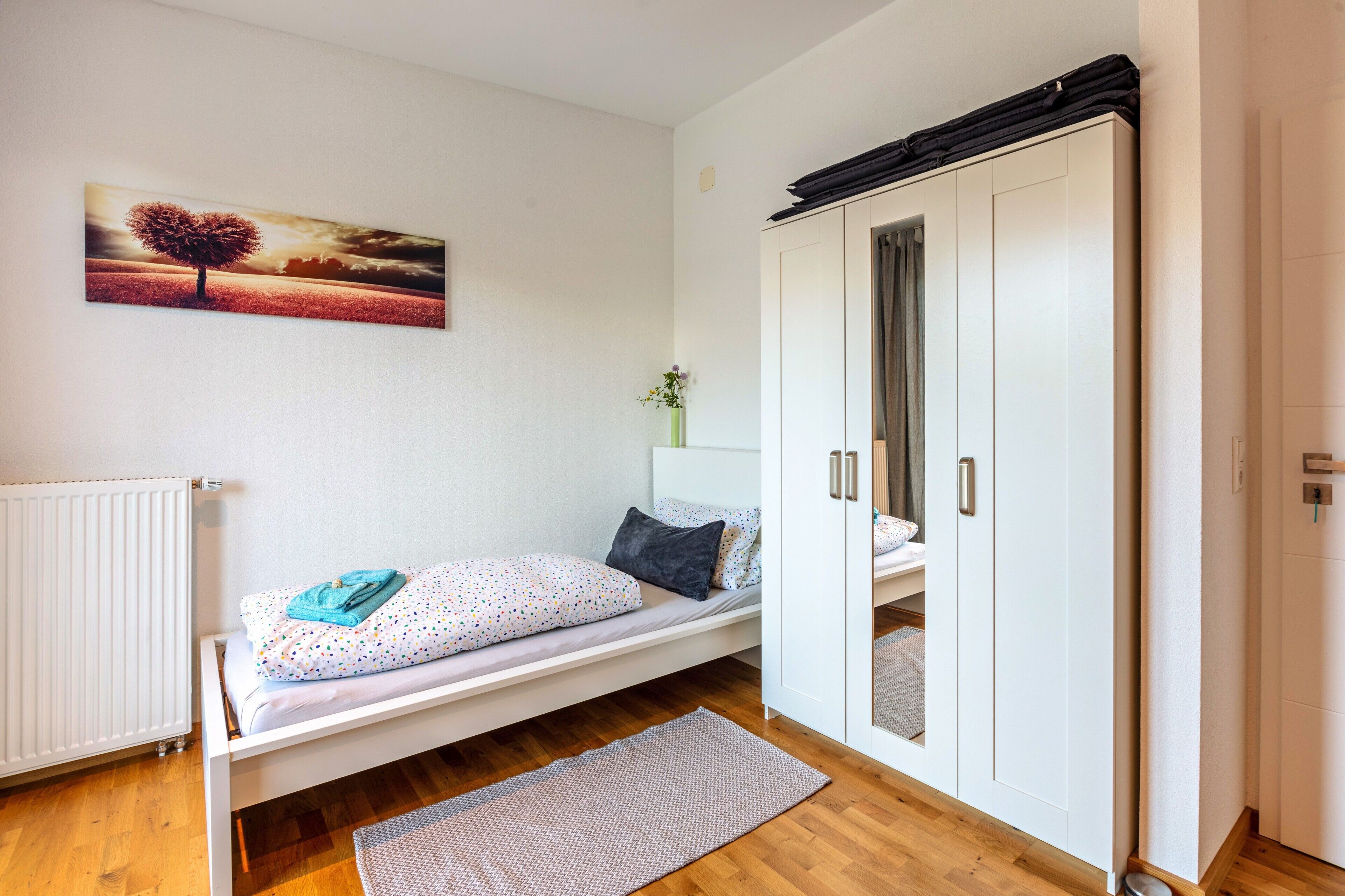 2 Schlafzimmer, Bügeleisen/Bügelbrett, kostenloses WLAN, Bettwäsche