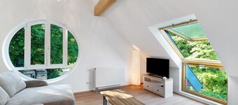 Holiday Apartment Am Hirschfelsen with Private Terrace and Wi-Fi