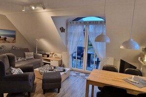 TV, DVD player, stereo