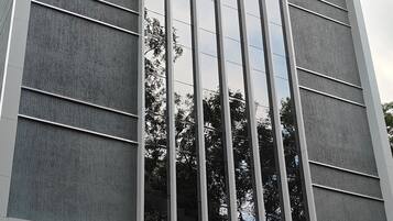 Fachada de la propiedad