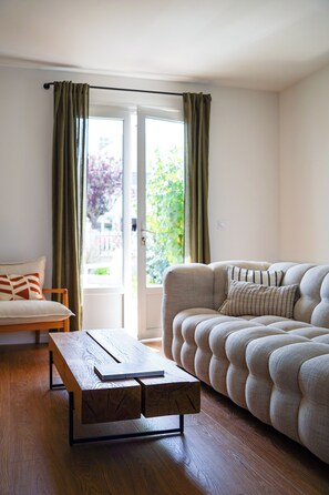 TV connectée, cheminée