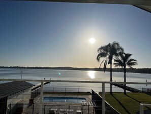 Property grounds - Sparkle by the Lake at this peaceful direct waterfront luxury home (Bonnells Bay)