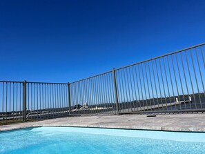 Outdoor pool - Sparkle by the Lake at this peaceful direct waterfront luxury home (Bonnells Bay)