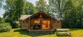 A really nice glamping tent for your whole family