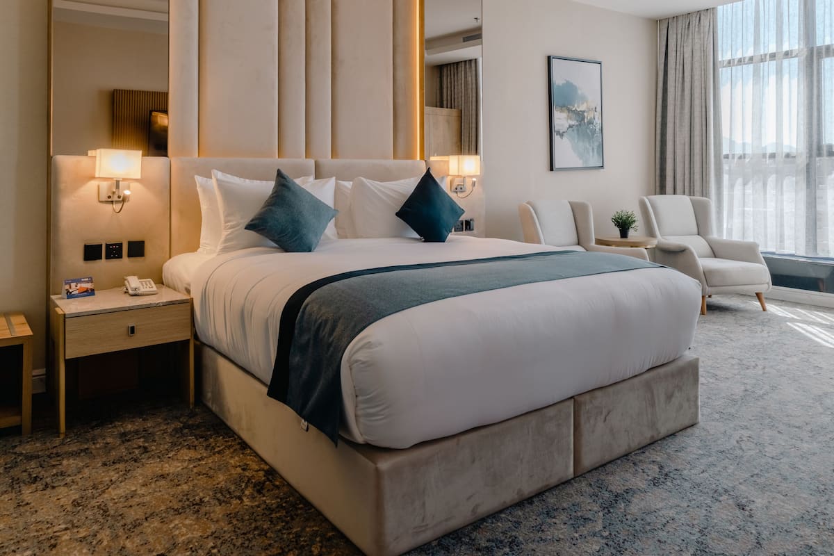 Presidential Suite, City View | 2 bedrooms, Egyptian cotton sheets, premium bedding, pillowtop beds