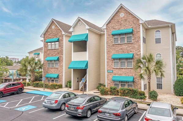 Overnatningsstedets facade