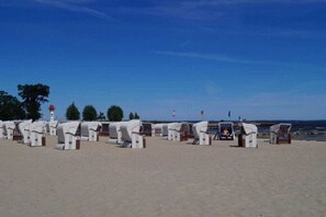 On the beach