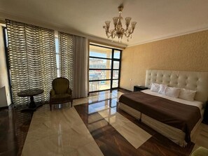 Comfort Duplex, Beach View | 1 bedroom, desk, blackout curtains, iron/ironing board