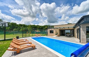 Piscine chauffée