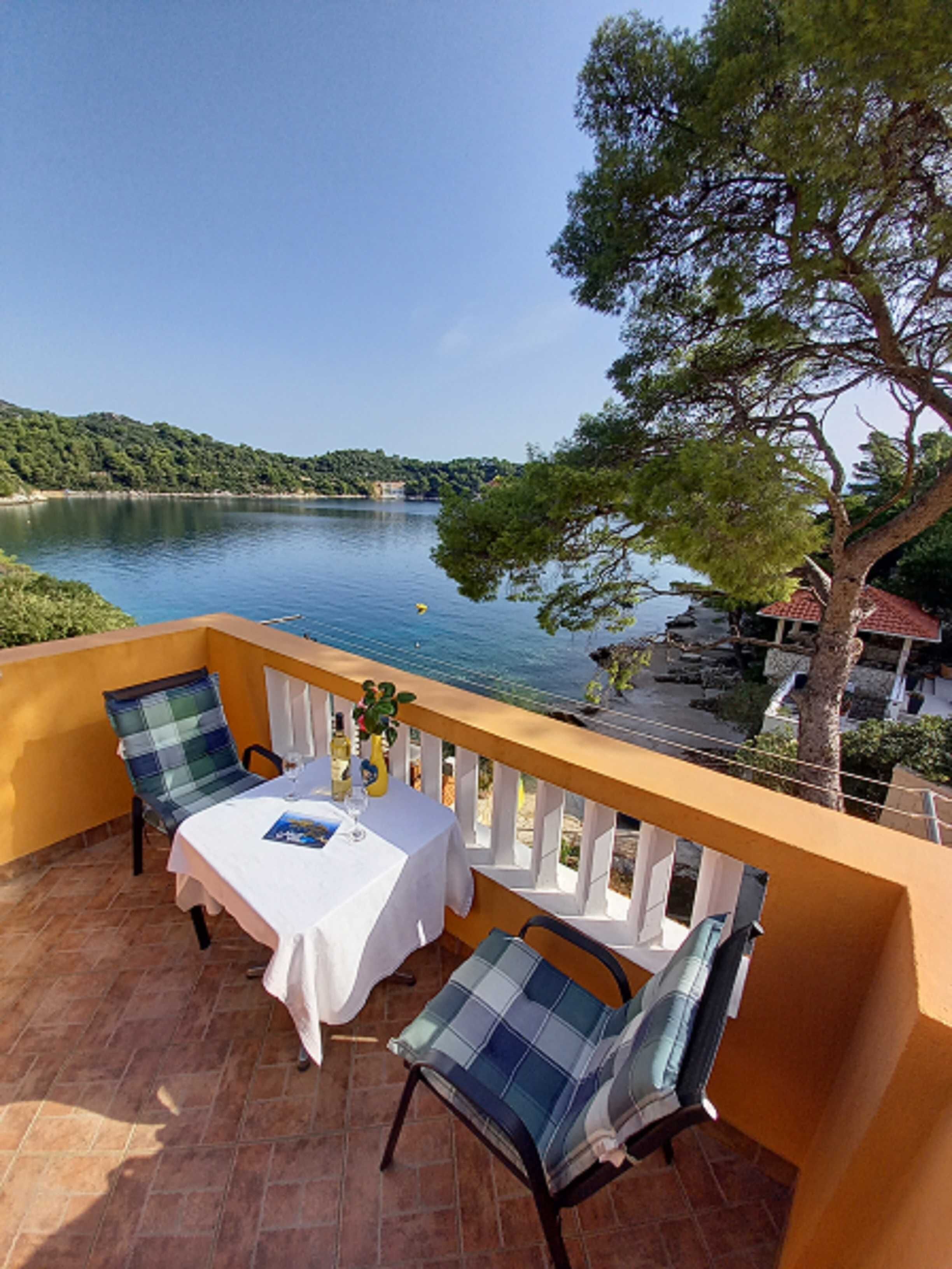 Apartment (Apartments Vinko Mljet- One-Bedroom A) | Blick von der Unterkunft