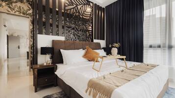 Junior Studio Suite | Blackout curtains, iron/ironing board, free WiFi, bed sheets