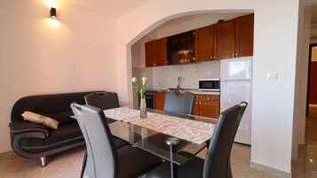 Apartment (Two Bedroom Apartment with Terrace an) | Private kitchen | Fridge