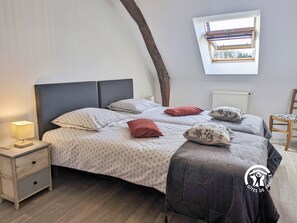 3 chambres, Wi-Fi gratuit, draps fournis