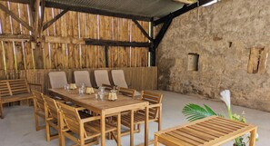 Outdoor dining - Comfortable country cottage - 6 guests (Mayenne)