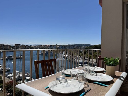 Apartment mit Parkplatz in Gruissan, 4 Betten, nahe dem Strand