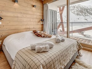 2 bedrooms, free WiFi - 3-room cabin apartment, 6 guests, Tignes (Tignes)