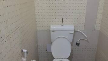 Standard Double Room, City View | Bathroom | Shower, rainfall showerhead, towels, soap