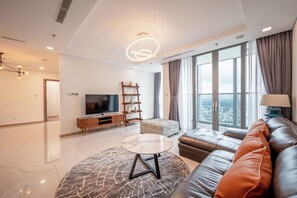 Living area - Landmark 81 - Sun Megalight Apartment (Ho Chi Minh City)