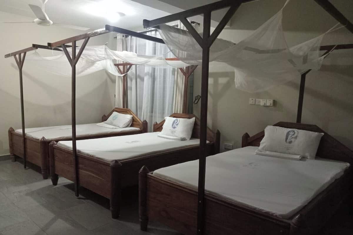 Standard Shared Dormitory | Desk, laptop workspace, blackout curtains