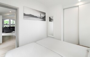 2 slaapkamers, reisbedje, gratis wifi, beddengoed