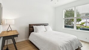 1 bedroom, desk, iron/ironing board, WiFi