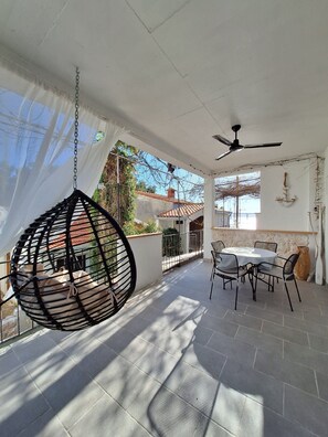 Terrace/patio - Apartments Mediterranean House (Slivno)