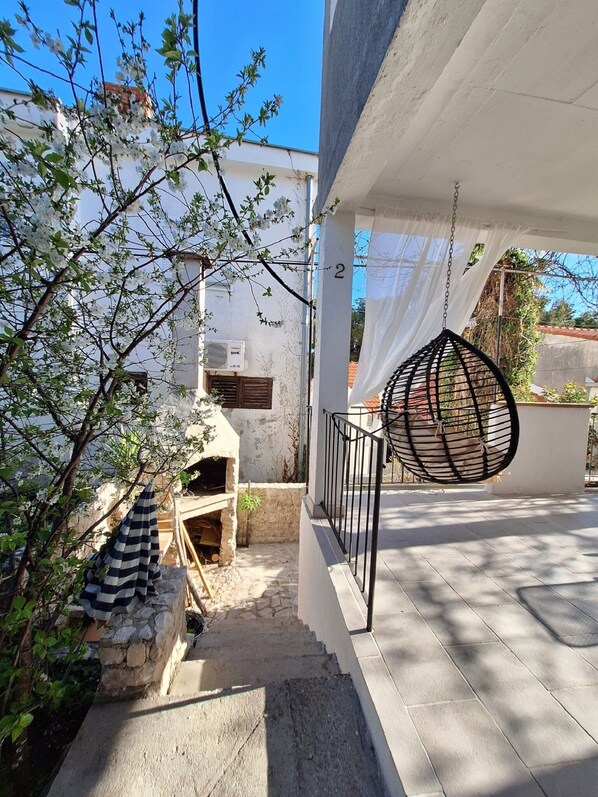 Lägenhet (Two Bedroom Apartment with Terrace) | Terrass/Patio