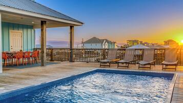 Ulkouima-allas, lämmitetty uima-allas