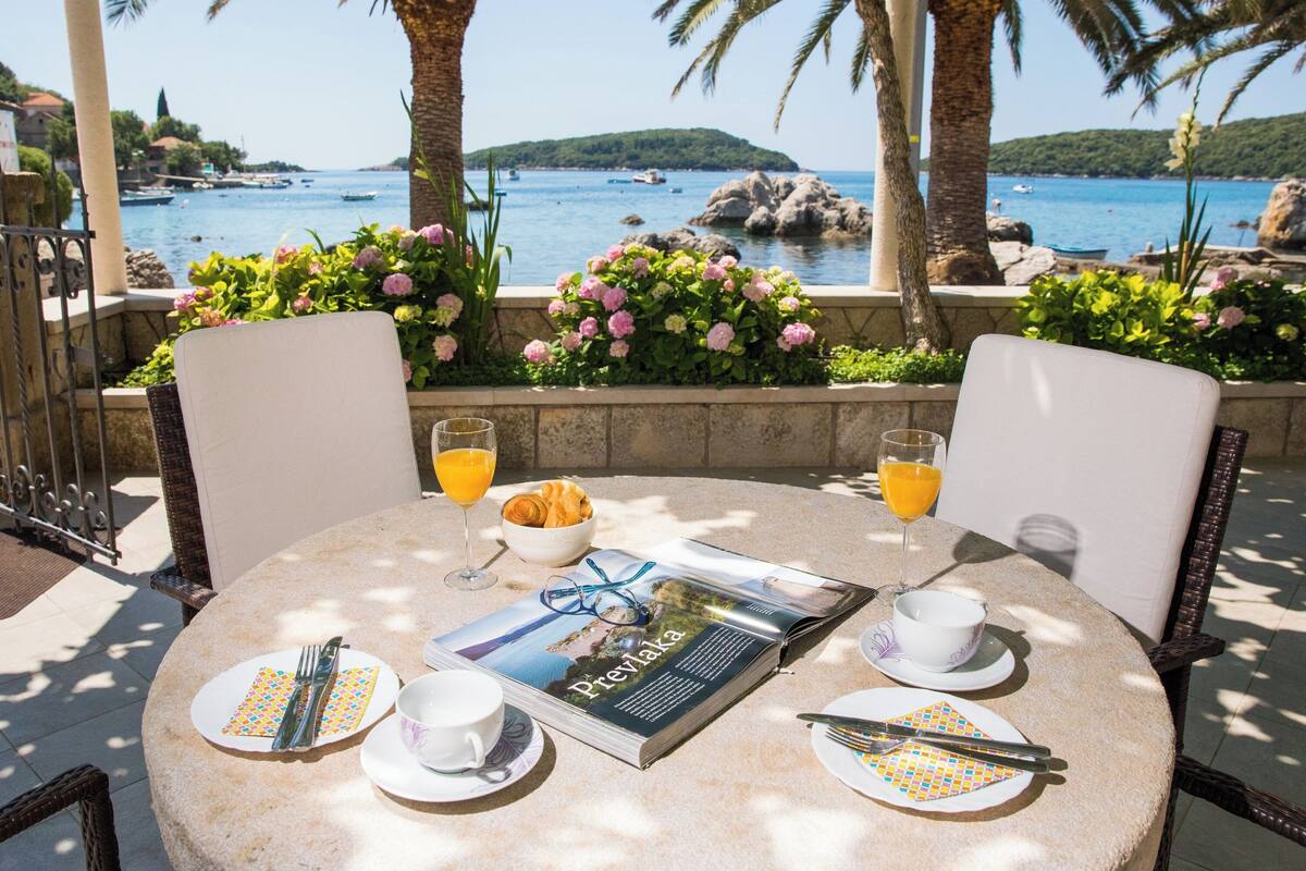 Apartment (Apartments Vidak - One Bedroom Apartm) | Terrace/patio