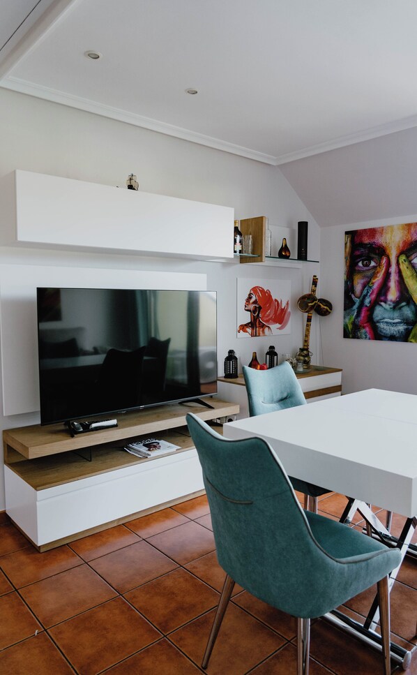 Dining - Luxury Penthouse Vicedo With Amazing sea View (O Vicedo)