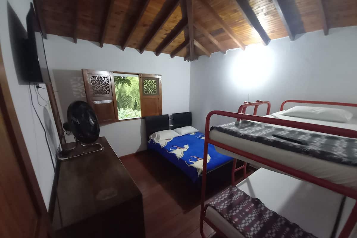 Basic Quadruple Room, Garden View