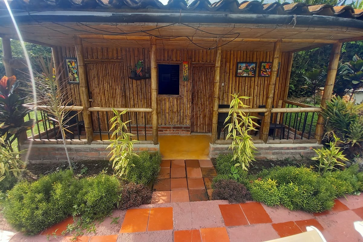 Basic Cabin, Pool View