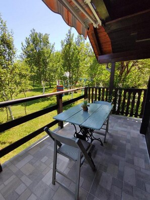 Ferienhaus (Two Bedroom Holiday Home with Terrace) | Terrasse/Patio