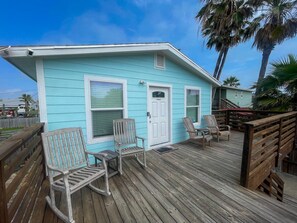 Terrace/patio - Private Pool, Golf Cart Access, Boat Parking (Port Aransas)