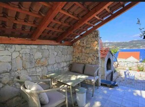 Ferienhaus (Two Bedroom Holiday Home with Sea Vie) | Terrasse/Patio