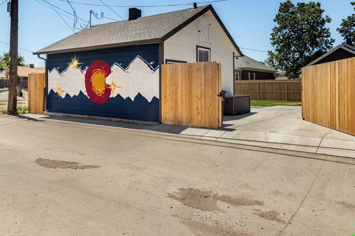 Overnattingsstedets uteområder